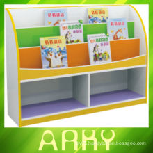 Nursery School Melamine Particle Board Kids Bookshelf